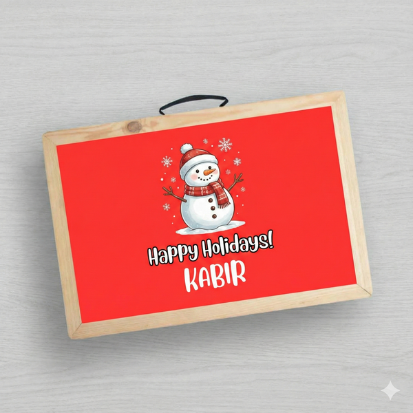 Custom Folding Desk - Christmas Theme