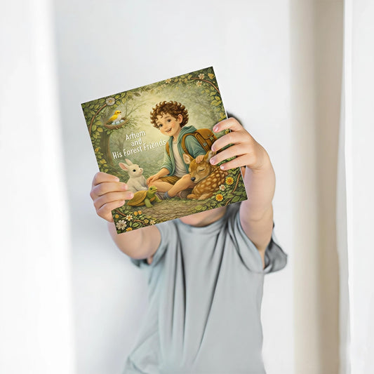 Personalised Jungle Animals Story Book for Kids - Chatterbox Labels - Books