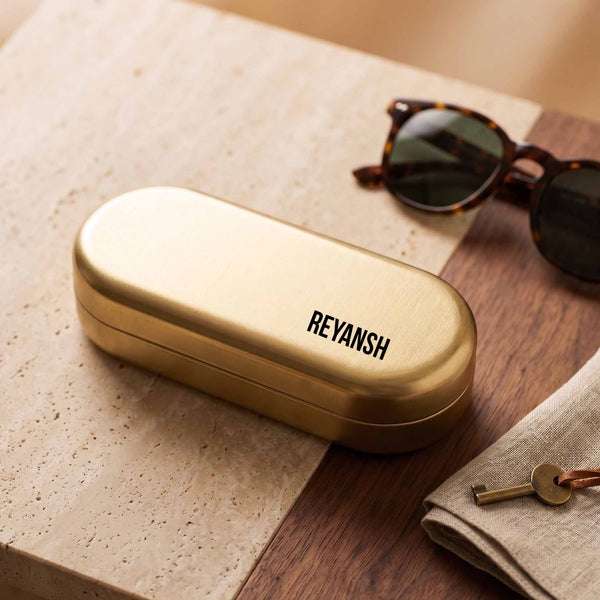 Personalised Tin Case for Sunglasses - Chatterbox Labels - Sunglass Case