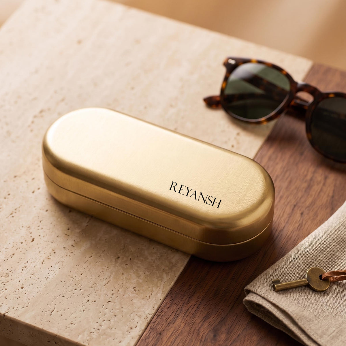 Personalised Tin Case for Sunglasses - Chatterbox Labels - Sunglass Case
