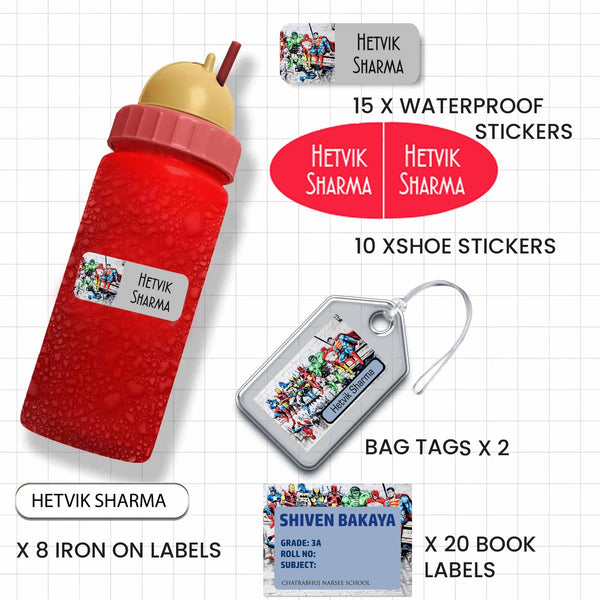All You Need Pack - Set of 55 pieces - Chatterbox Labels - Value Packs