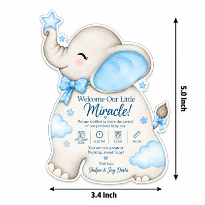 Baby Shower & Birth Announcement Gift Tags in a Sweetest Arrival Design