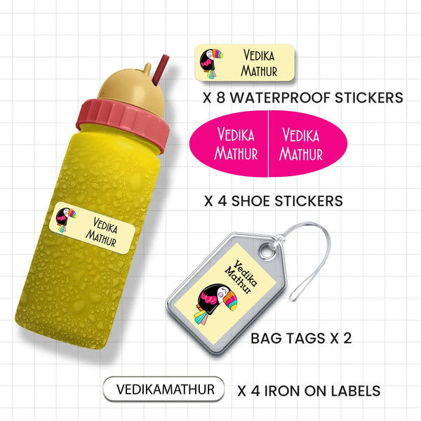 Mini Combo Label Pack - Set of 18 - Chatterbox Labels - Value Packs