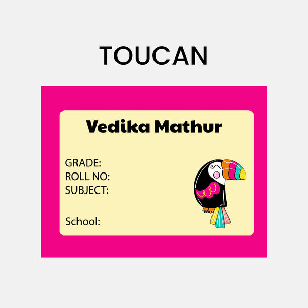 Book Labels & Stickers - ANIMALS & NATURE - Chatterbox Labels - Book Labels