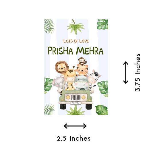 Gift tags / Gift Stickers - Jungle Quest theme - Chatterbox Labels - Gift Tags