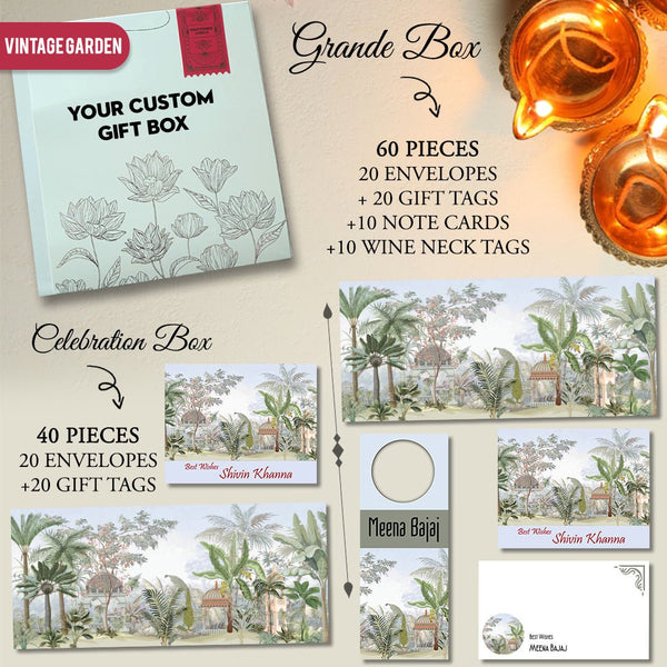 Diwali Gift Stationery Sets - Chatterbox Labels - Gift Tags