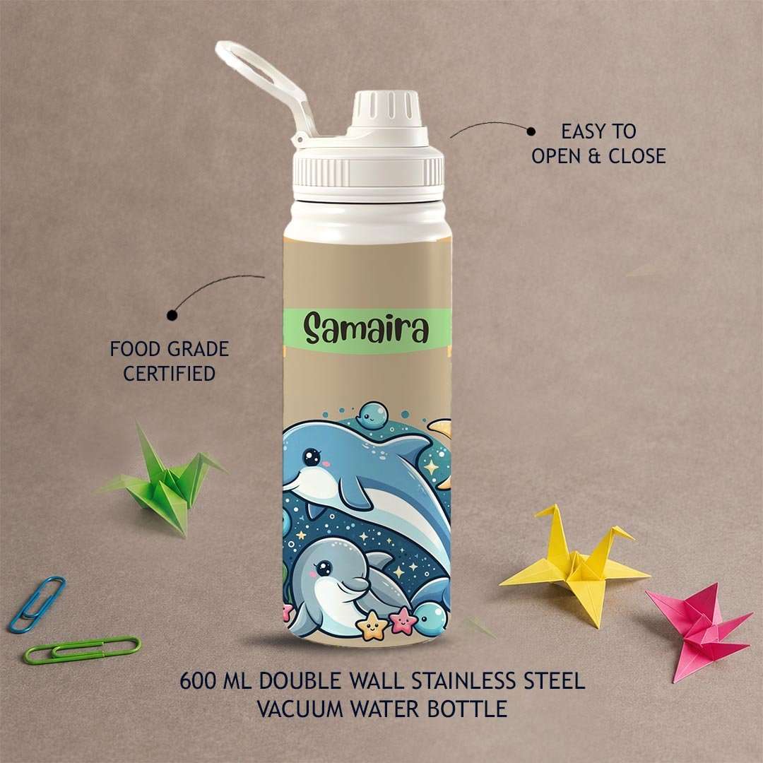 Return Gift - Custom Stainless Steel Water Bottles - Chatterbox Labels-Water Bottle