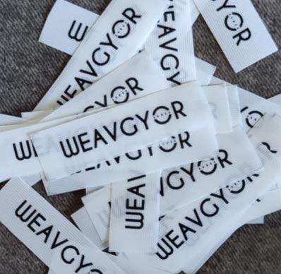 Custom Sew On Fabric Labels for Clothing - Chatterbox Labels - Clothing Labels
