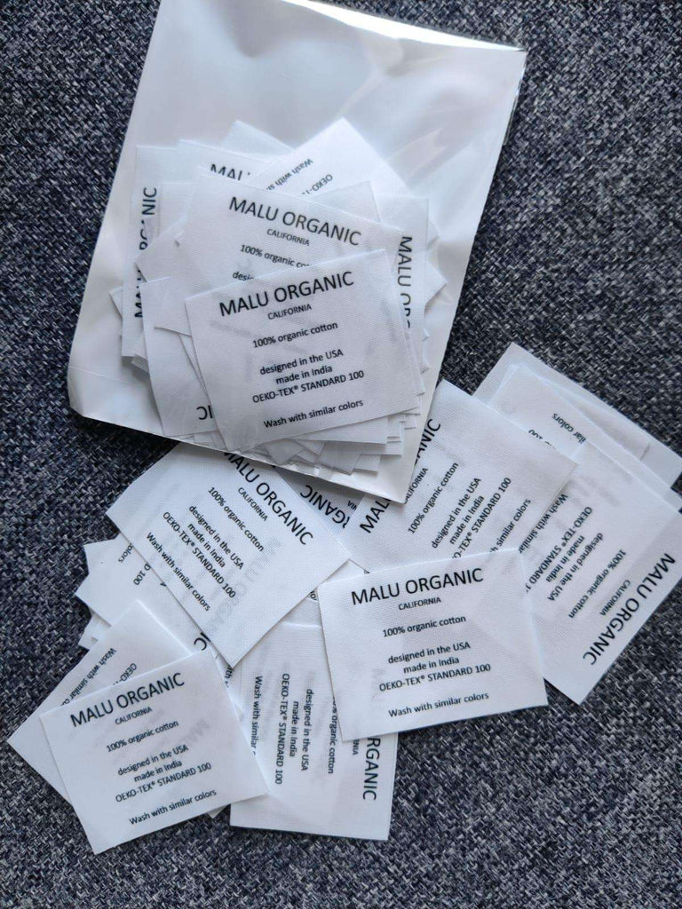 Mascal Labels Sew On Fabric Labels for Clothing, Apparel & Uniforms