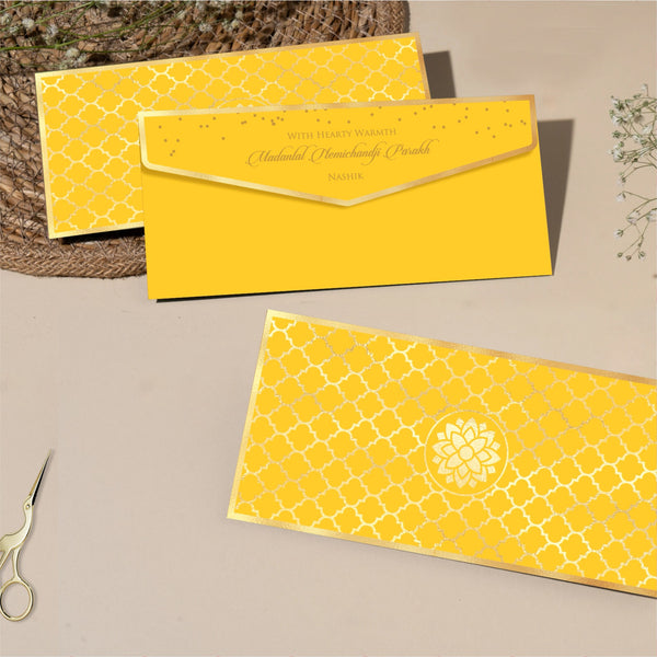 Luxe Gold Foil Money Envelopes - Aurea