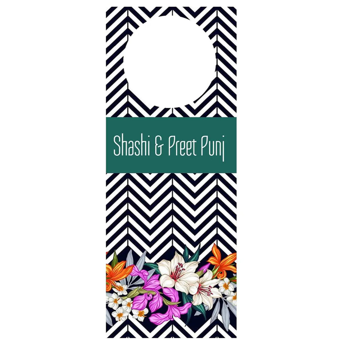Wine Bottle Neck Tag - Botanical Delight - Set of 10 - Chatterbox Labels - Wine Gifting