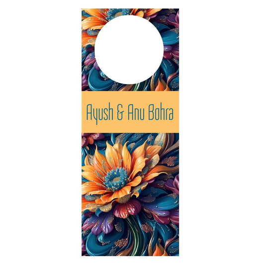 Wine Bottle Neck Tag - Floral Fusion - Set of 10 - Chatterbox Labels - Wine Gifting