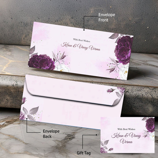 Personalised Money Envelopes - Winter Garden - Chatterbox Labels-Envelopes