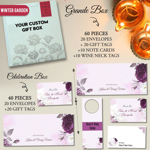 Diwali Gift Stationery Sets - Chatterbox Labels - Gift Tags