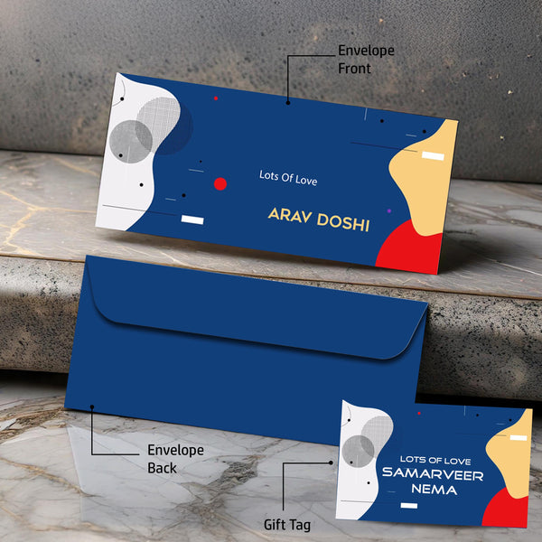Personalised Money Envelopes - Zazzle - Set of 20