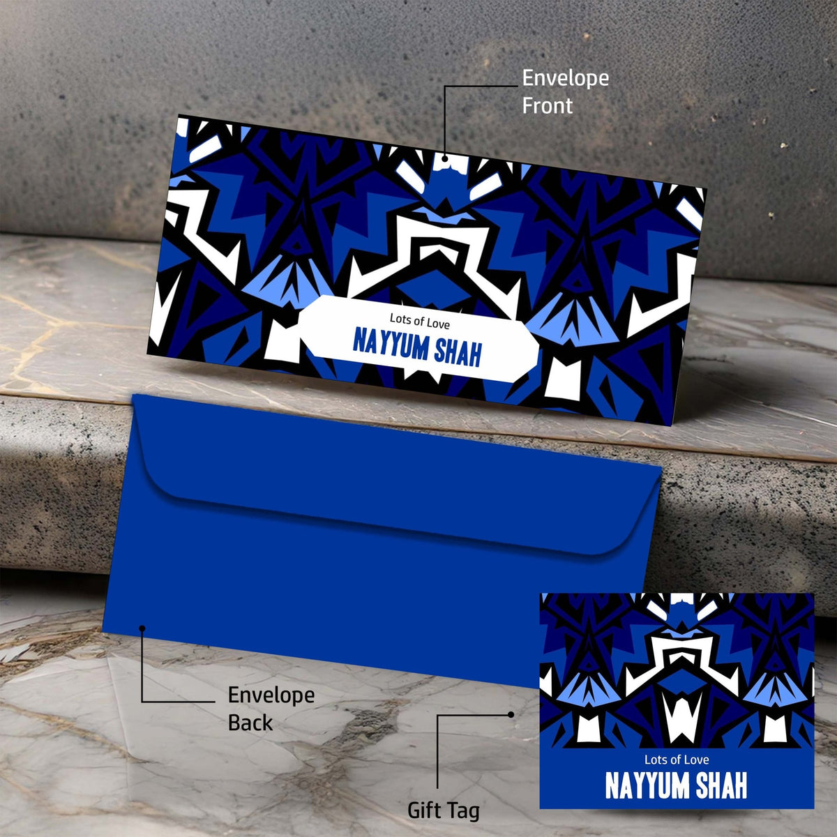 Personalised Money Envelopes - Zazzle - Set of 20 - Chatterbox Labels-Envelopes