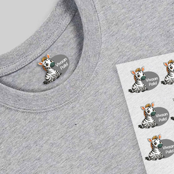 Design Heat Transfer Clothing Labels - Set of 25 - Chatterbox Labels - Clothing Labels