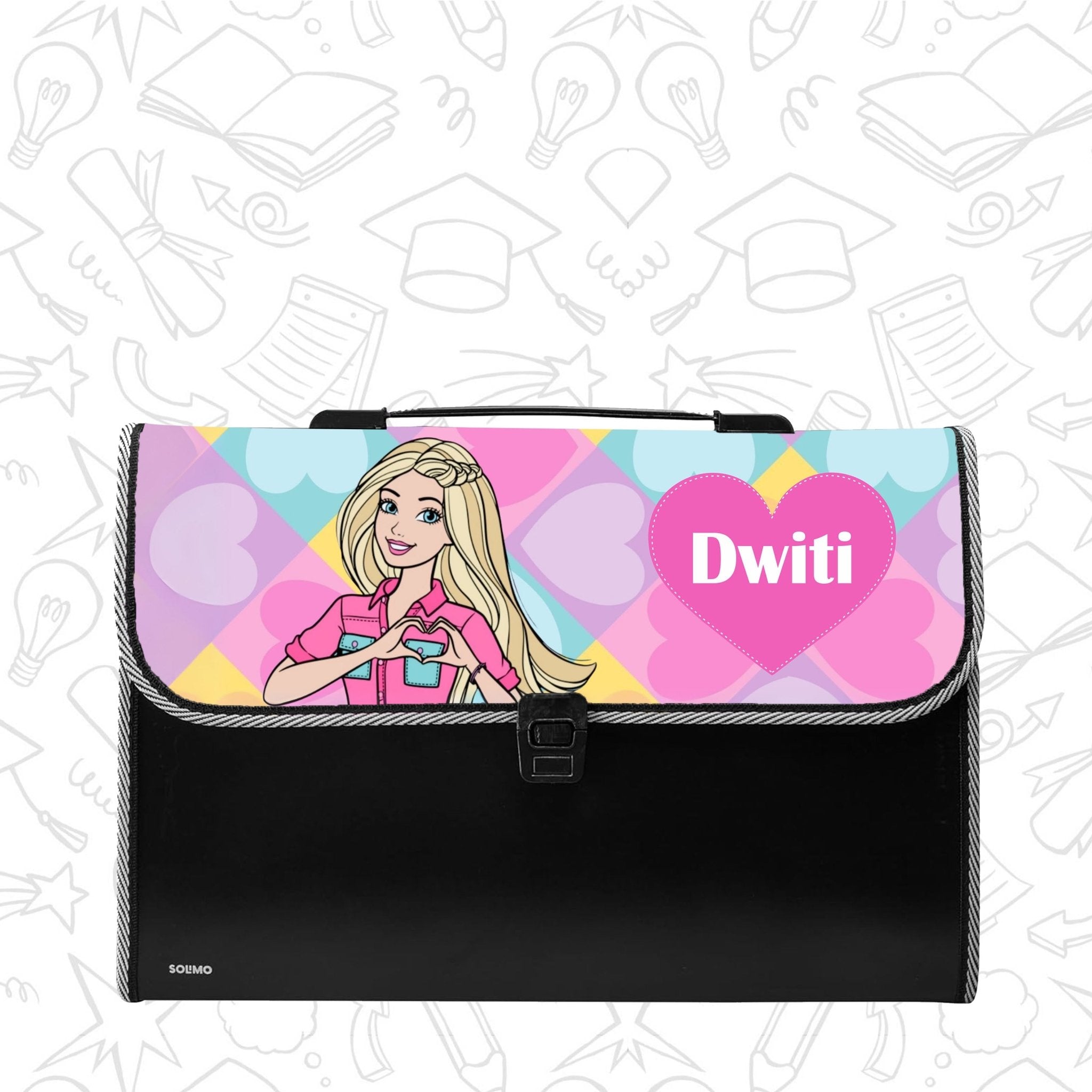 Personalized File Folders - Barbie Theme - Chatterbox Labels - Folder