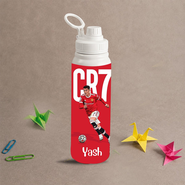 Personalised Insulated Stainless Steel Bottle – 600 ML - Ronaldo Design