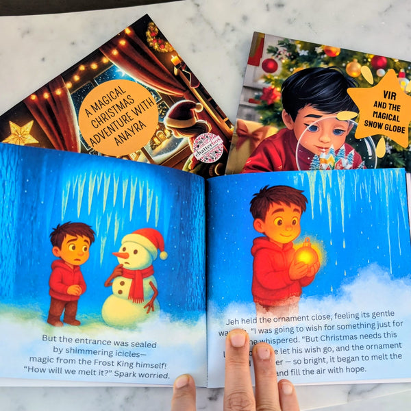 Personalised Christmas Story Books - Chatterbox Labels - Books