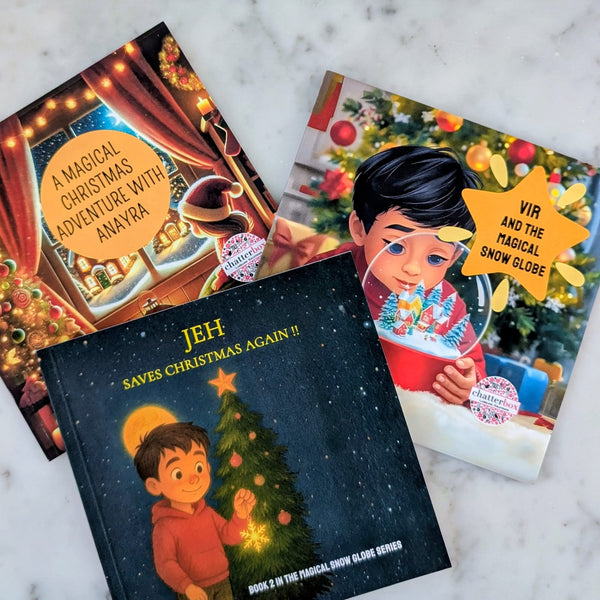 Personalised Christmas Story Books - Chatterbox Labels - Books