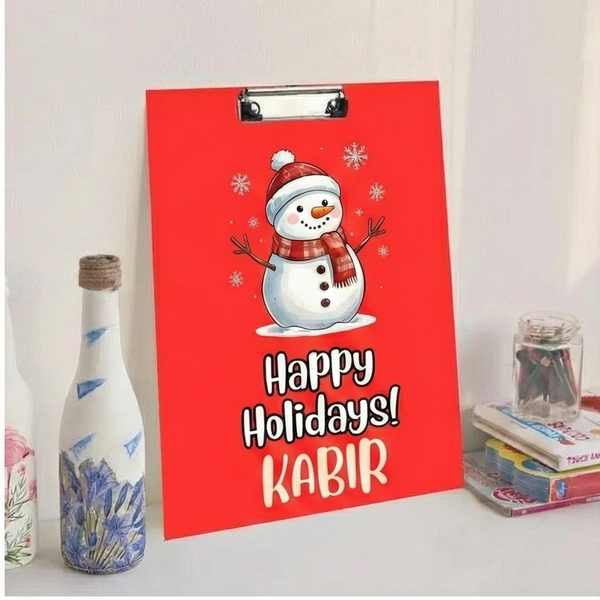 Custom Exam board- Christmas Theme