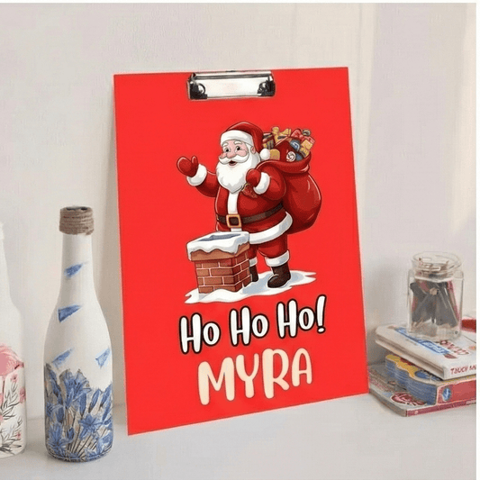 Custom Exam board - Christmas Theme - Chatterbox Labels - Clipboard