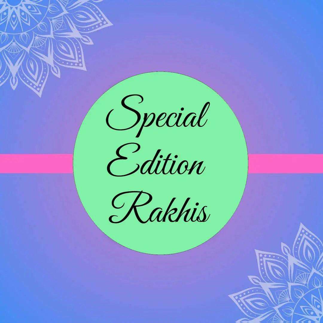 Special Edition Rakhis - Rs 100/ - each - Chatterbox Labels - Rakhis