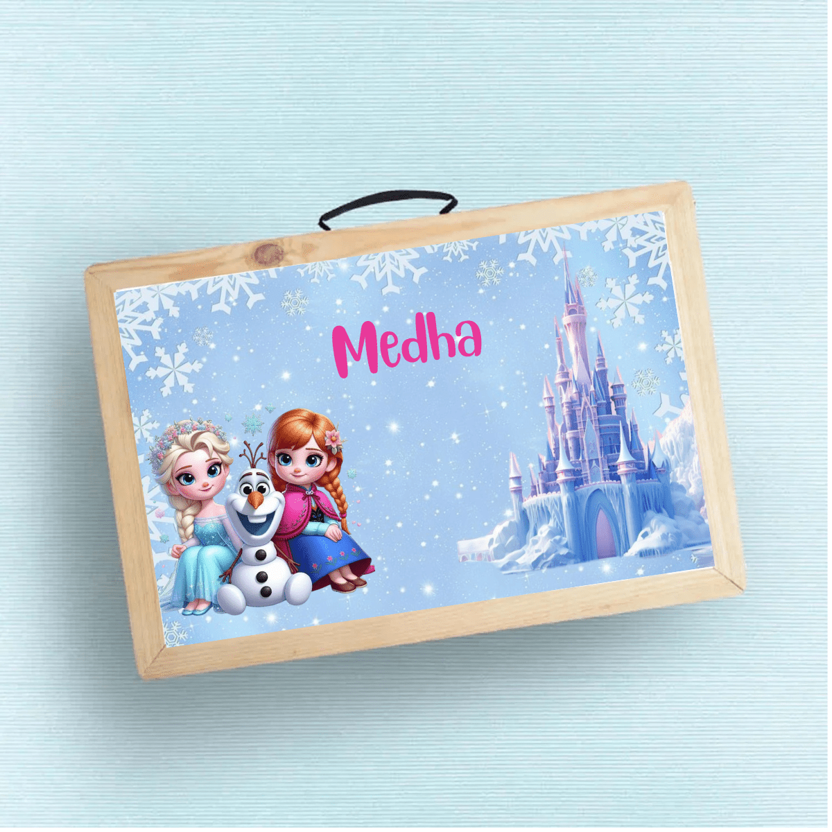 Custom Folding Desk - Frozen Theme - Chatterbox Labels-Folding Table