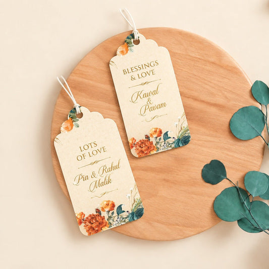 Luxe Gold Foil Money Envelopes -Floral Blossom - Chatterbox Labels-Luxe Envelopes