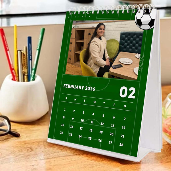 Personalised Photo Desktop Calendar - Chatterbox Labels - Calendars