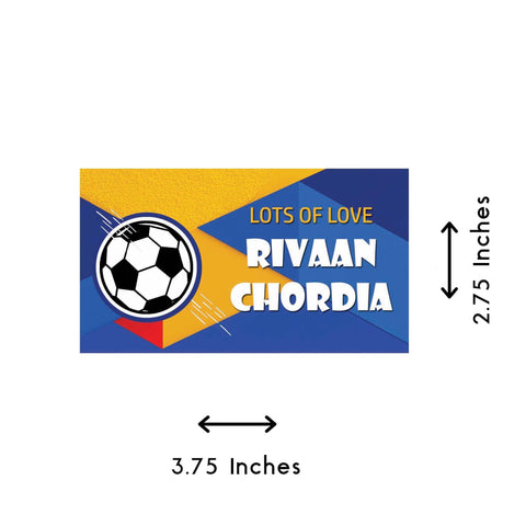 Gift tags / Gift Stickers - Football Kick off theme - Chatterbox Labels - Gift Tags