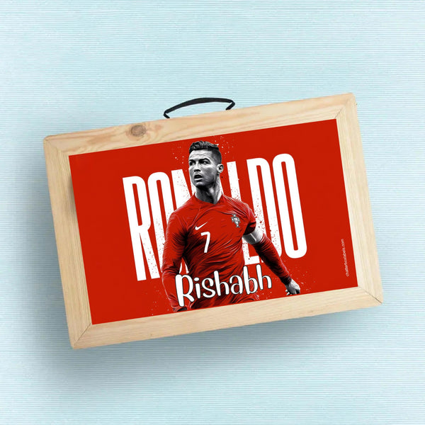 Custom Folding Desk - Ronaldo Theme