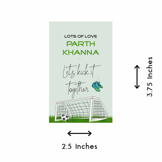 Gift tags / Gift Stickers - Retro Football Design - Chatterbox Labels - Gift Tags