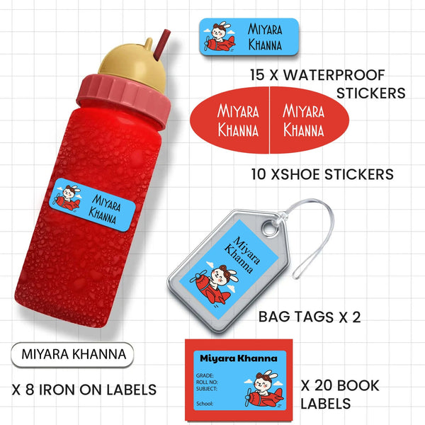 All You Need Pack - Set of 55 pieces - CARS & WHEELS - Chatterbox Labels - Value Packs