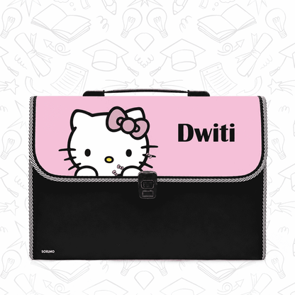 Personalized File Folders  - Hello Kitty Design
