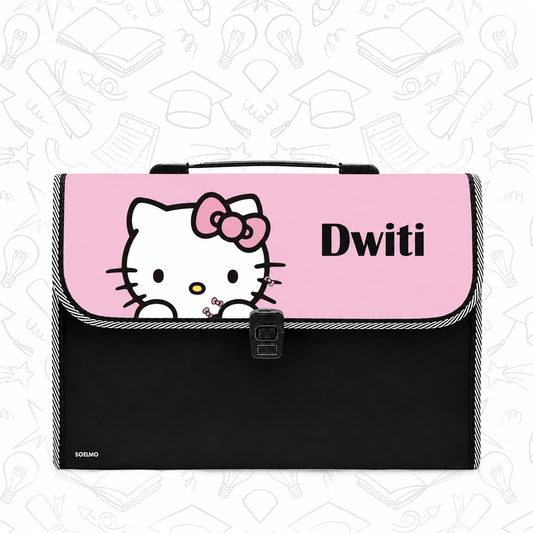 Personalized File Folders  - Hello Kitty Design