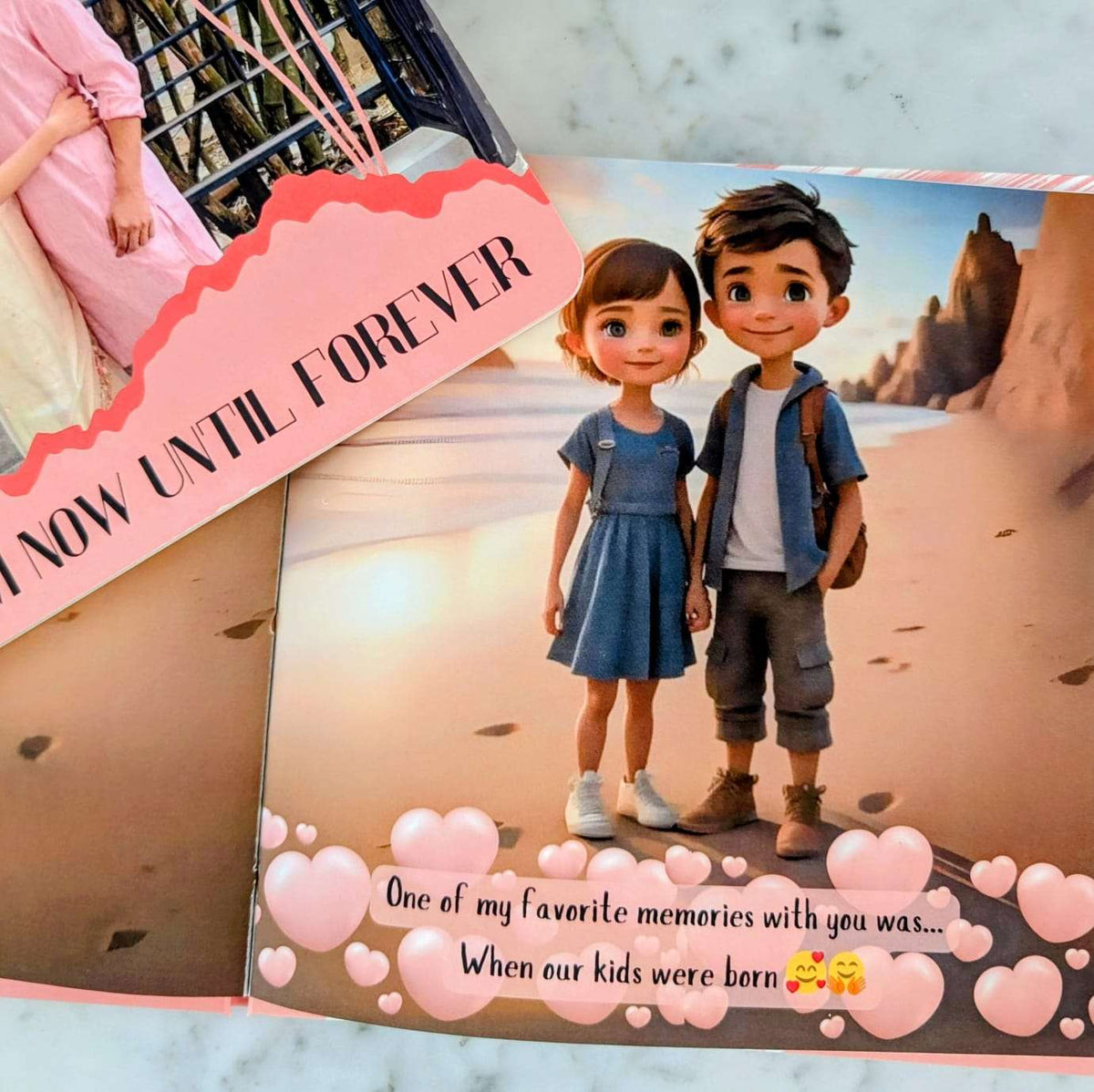 Personalised Love Book - Chatterbox Labels - Valentine's book