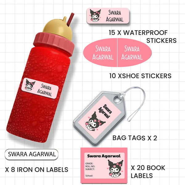 All You Need Pack - Set of 55 - CARTOON CHARACTERS - Chatterbox Labels - Value Packs