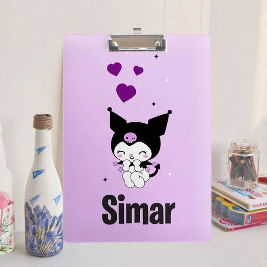 Custom Exam board - Kuromi Design - Chatterbox Labels - Clipboard