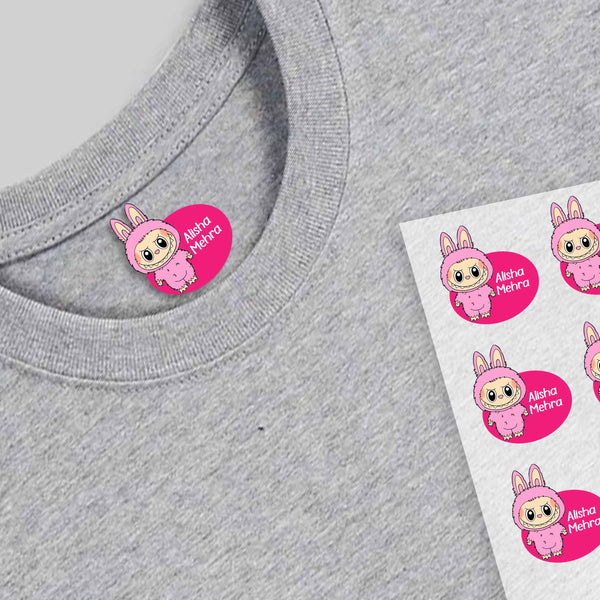 Design Heat Transfer Clothing Labels - Set of 25 - Chatterbox Labels - Clothing Labels