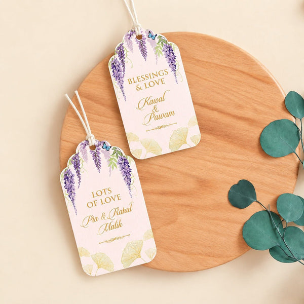Luxe Gold Foil Money Envelopes - Violet Elegance - Chatterbox Labels-Luxe Envelopes