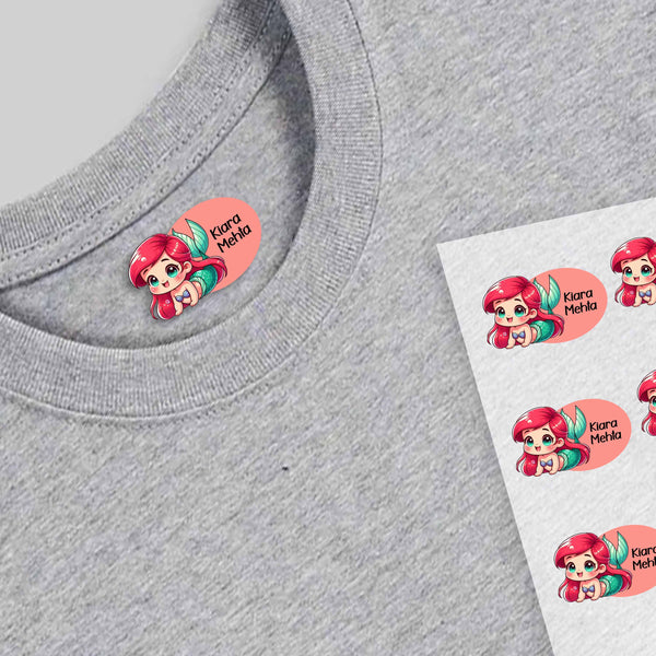 Design Heat Transfer Clothing Labels - Set of 25 - Chatterbox Labels - Clothing Labels