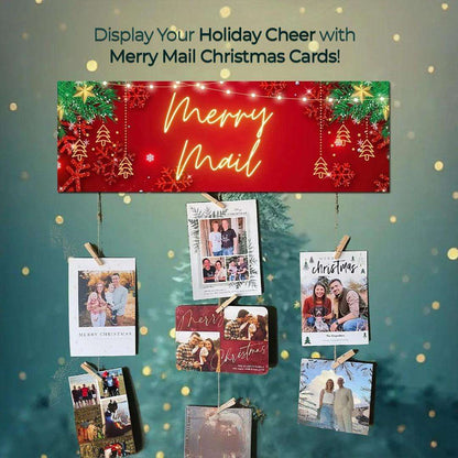 Christmas Merry Mail - Chatterbox Labels - Christmas Decorations
