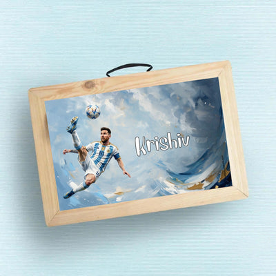 Custom Folding Desk - Messi Theme