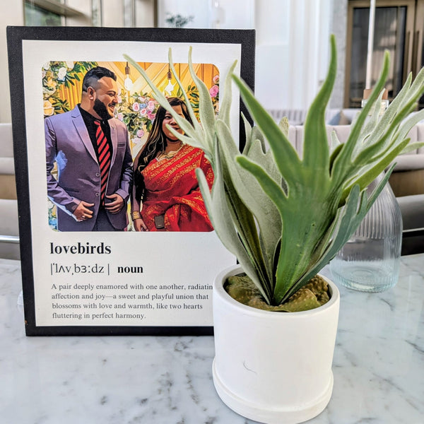 Oil Painting Photo Print - Chatterbox Labels - Canvas