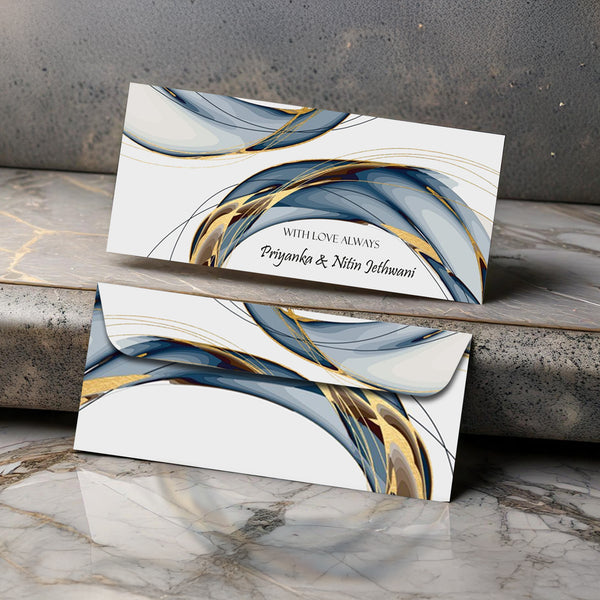 Personalised Money Envelopes - Paint Strokes Theme - Set of 20 Chatterbox Labels