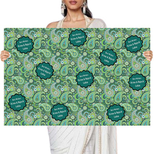 Personalised Happy Diwali Gift Wrapping Paper - Paisley Chatterbox Labels