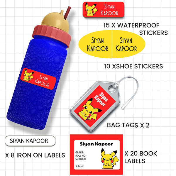 All You Need Pack - Set of 55 - CARTOON CHARACTERS - Chatterbox Labels - Value Packs