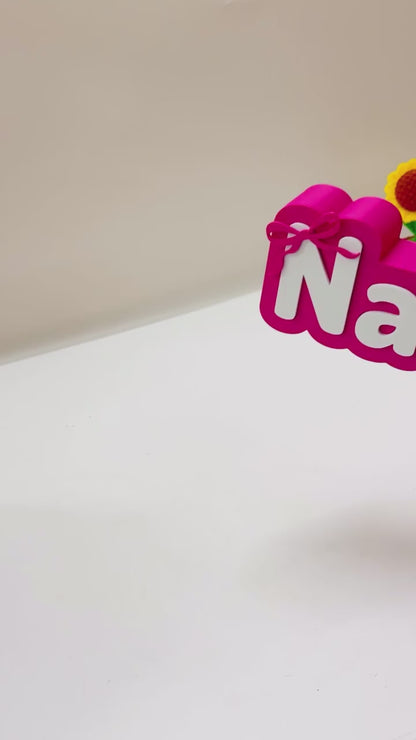 Personalised 3D Printed Piggy Bank with Name